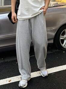 DAZY Men's Asymmetric Stripe Spring/Summer Baggy Pants Men Joggers