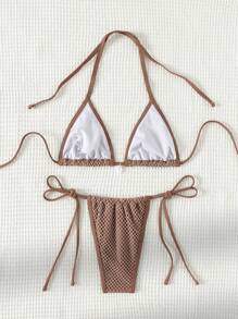 Swim SXY 女士比基尼套装（小三角性感款）夏日海滩