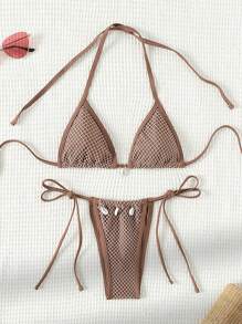 Swim SXY 女士比基尼套装（小三角性感款）夏日海滩