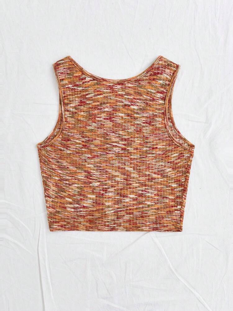 Women's Beach Holiday Leisure Tie Dye Cross Strap Tank Top