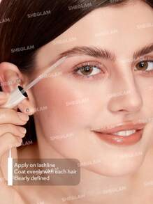 SHEGLAM Gro-Pro Nourishing Lash Serum Clear Brow Serum Easy-To-Apply Strengthen Sparse And Fragile Lash Eyebrow And Lash Treatment Brand Beauty Makeup Face Paint Cosmetic For Women Girls Perfect For Fall Winter Ideal For Y2K Fancy Fashion Suitable For Birthday Christmas Present Party Ready Best Color