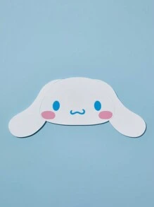 HELLO KITTY AND FRIENDS | SHEIN 1 件可愛兔子設計杯墊 - 藍白色 - 查看 1