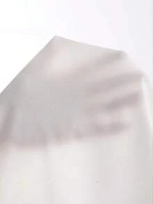 SHEIN EZwear 彩色復活節卡通短袖t恤 - 白色 - 查看 5