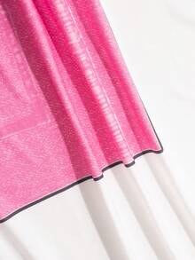 SHEIN 動漫人物與字母印花設計的高腰牛仔托腳褲搭配上衣，適用於青少女 - 彩色 - 查看 8