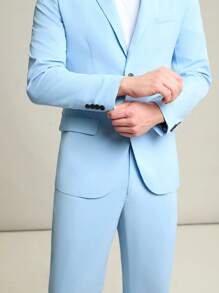 Manfinity VCAY Men's Casual Woven Two-Piece Suit