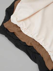 SHEIN LUNE Conjunto De Tops Sin Tirantes De Color Sólido De 3 Piezas Para Mujer - Multicolor - Ver 5