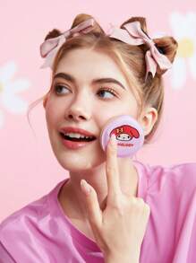 HELLO KITTY AND FRIENDS | SHEIN 超柔軟棉花糖粉撲套裝（2個/包） - 紅色 - 查看 7