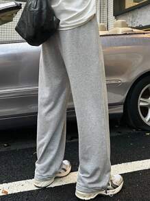 DAZY Men's Asymmetric Stripe Spring/Summer Baggy Pants Men Joggers