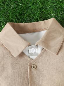 SHEIN Baby Boy Gentleman Suit, Handsome 3pcs/Set Outfits