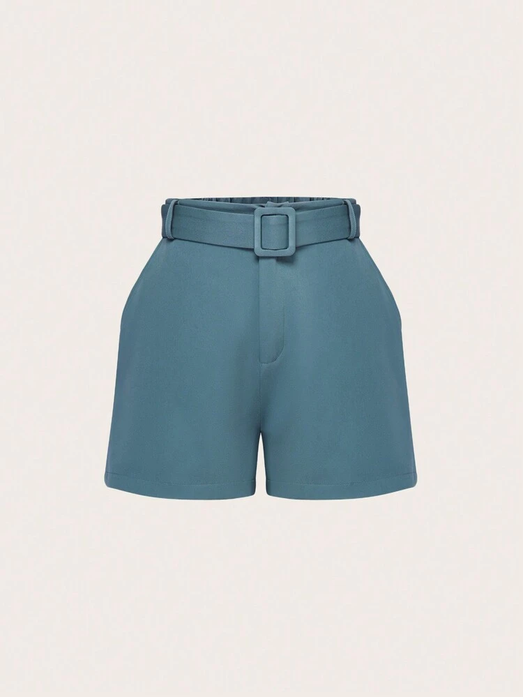 Solid Color Women's Straight Shorts  Summer Women  Shorts