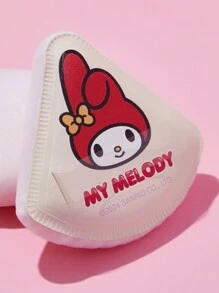 HELLO KITTY AND FRIENDS | SHEIN 超柔軟棉花糖粉撲套裝（2個/包） - 紅色 - 查看 4