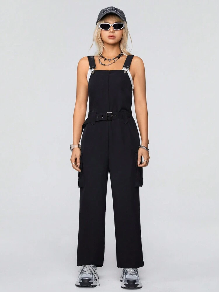 Workwear Pocketed Overalls