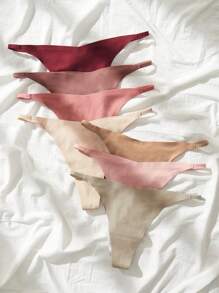 7 paquetes Tanga simple y sexy