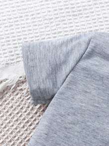 SHEIN Vintaside Kids 春夏款嬰幼兒3入組三色連身衣，日常休閒可愛，適合戶外、假期穿著 - 彩色 - 查看 3