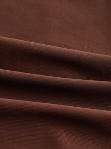 SHAPORA 女士綴合透視網紗背心包身連衣裙 - 棕色 - 查看 9