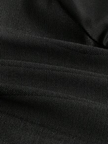 Của phụ nữ Lưới Quần skinny Áo định hình Với Trở lại Thiết kế rỗng - màu đen - Xem 9