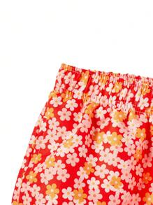 Surfspeed Men's Floral Printed Beach Shorts - Multicolor - View 3