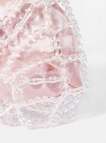 SHEIN Belle 華麗、富麗堂皇、優雅、精美的女士手提包,適合新娘、伴娘、嘉賓,適用於派對、舞會、婚禮