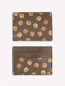 Beth Wildsmith Đúng mốt Bánh quy In Ví thẻ - Cà phê nâu - Xem 1