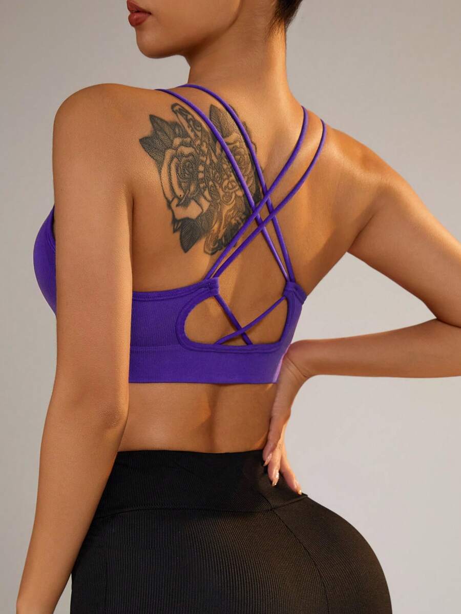 Easithlete Seamless Athletic Underwear - Purple - View 1