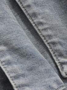 DAZY Của phụ nữ Không tay Giải trí Và Linh hoạt Áo khoác denim , Thích hợp Đối với Mặc hàng ngày - Rửa nhẹ - Xem 7