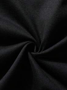 Manfinity Roghcode 男士汽车印花标语图案圆领休闲短袖 T 恤，适合朋友 - 黑色 - 查看 6