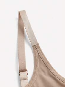 Shapelle Forme Women's Solid Color Mesh Panel Shapewear Set