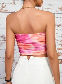 GENKIRA 女士斑馬紋隨機顏色上衣 - 彩色 - 查看 2