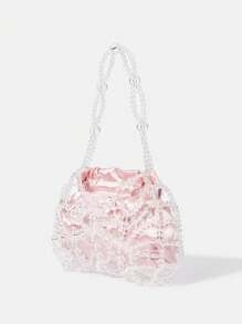 SHEIN Belle 華麗、富麗堂皇、優雅、精美的女士手提包,適合新娘、伴娘、嘉賓,適用於派對、舞會、婚禮