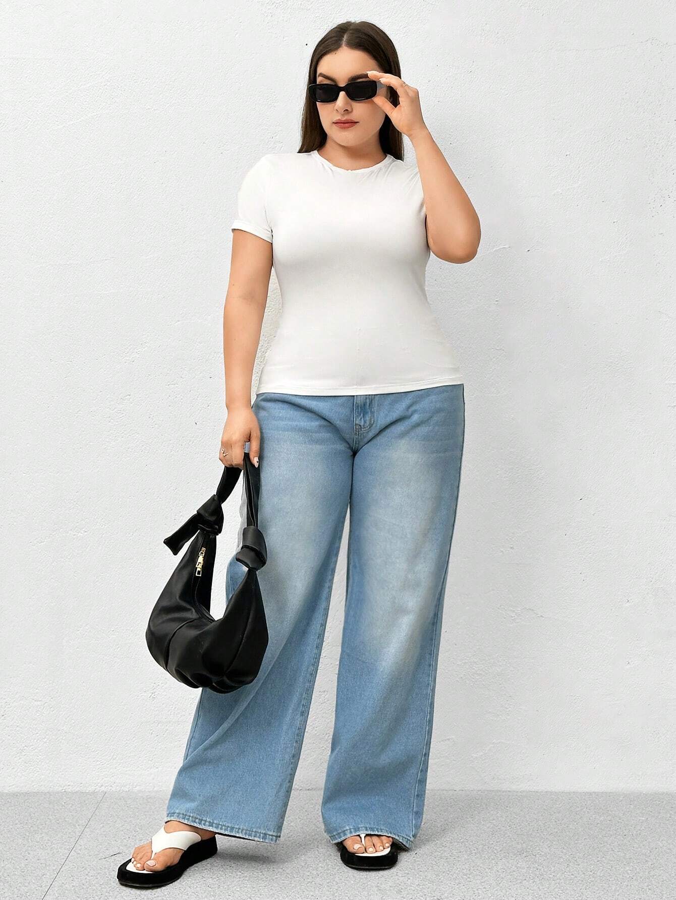 3 Magliette Allattamento Sosolism - Maniche Corte, Rayon Ed Elastan, Per Gravidanza E Post-Parto - Foto 2