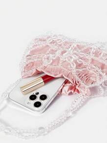 SHEIN Belle 華麗、富麗堂皇、優雅、精美的女士手提包,適合新娘、伴娘、嘉賓,適用於派對、舞會、婚禮