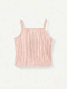 Cozy Pixies 嬰兒女孩裝飾鈕扣純色背心和休閒短褲4入組 - 彩色 - 查看 8
