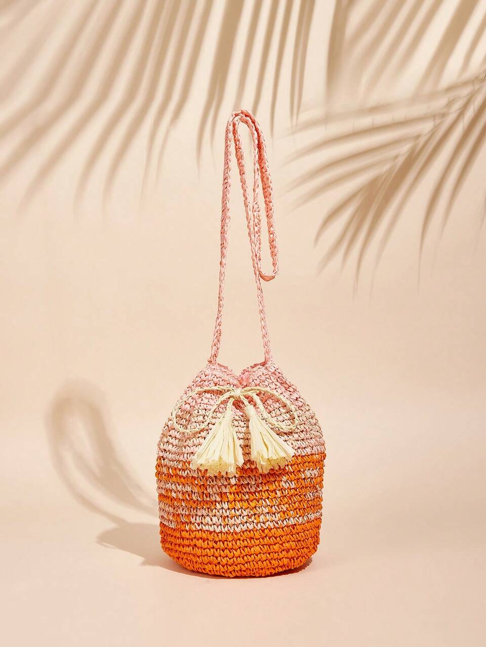 Women'S Fashionable Woven Crossbody Bag