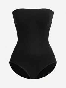 Seamless Shapewear Bandeau Bodysuit