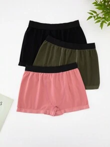 Manfinity Sport Corelite Men's 3pcs/Set Sports Boxer Briefs With Letter Print - Multicolor - View 2