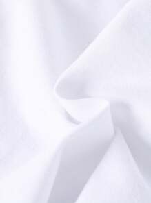 Baby Boys' Cartoon Easter Egg Pattern Short Sleeve Crewneck T-Shirt, Suitable For Summer - White - View 4