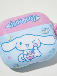 HELLO KITTY AND FRIENDS | SHEIN Blue And Pink Earphone Case - Baby Blue - View 3