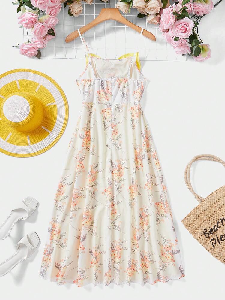 Women's Bowknot Front Cami Dress