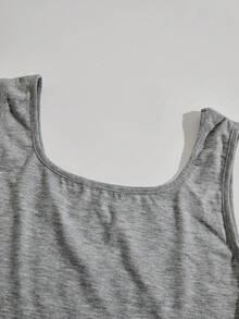 SHEIN Unity 3入組女士純色背心上衣 - 彩色 - 查看 6