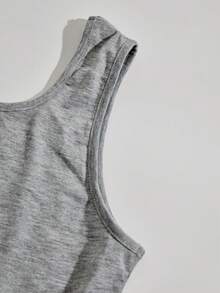 SHEIN Unity 3入組女士純色背心上衣 - 彩色 - 查看 5