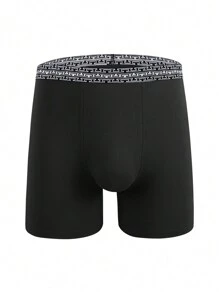 Men's 5pcs Alphabet Pattern Boxer Briefs - Multicolor - View 4