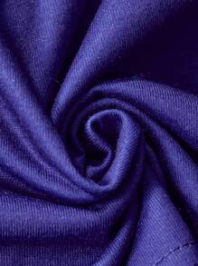 SHEIN Tween Boys' Tropical Print Short Sleeve Polo Shirt For Vacation Style - Black - View 6