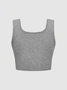 SHEIN Unity 3入組女士純色背心上衣 - 彩色 - 查看 14