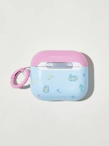 HELLO KITTY AND FRIENDS | SHEIN Blue And Pink Earphone Case - Baby Blue - View 5