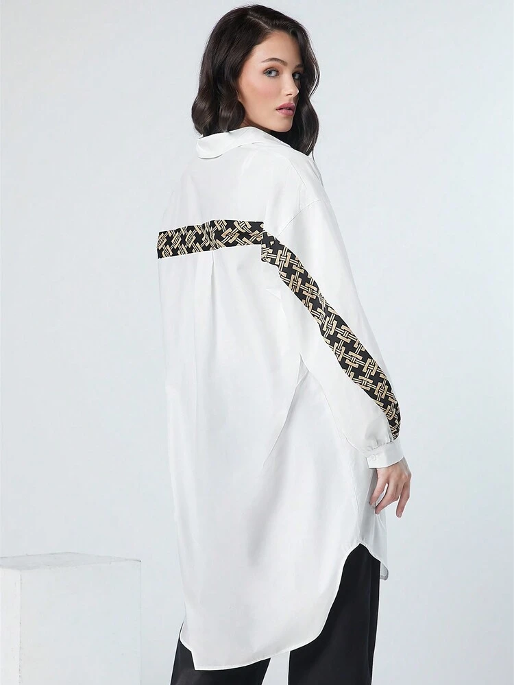 Women's Printed Long Sleeve Shirt