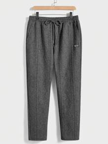 Manfinity NXTstreet 2pcs Men's Knitted Casual T-Shirt Set - Dark Grey - View 6