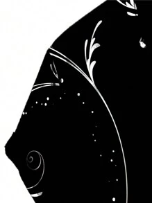 Manfinity Dauomo Men's Graphic Print Short Sleeve Shirt - Multicolor - View 3