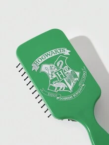 Harry Potter | ROMWE Peine Plateado Con Diseño De Letras Y Emblemas Universitarios - Multicolor - Ver 4