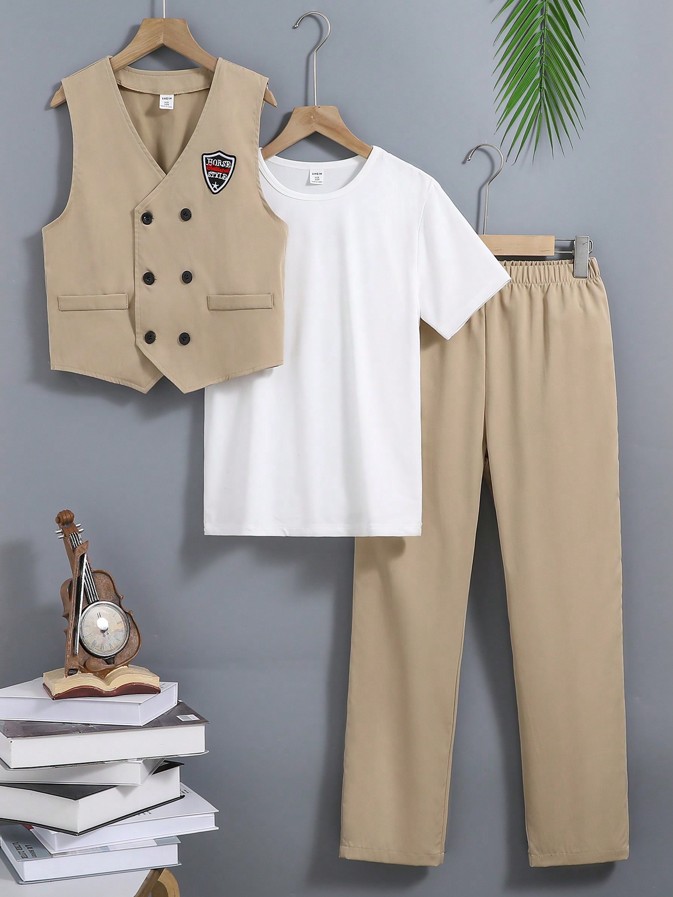 Boys Double Breasted Suit
