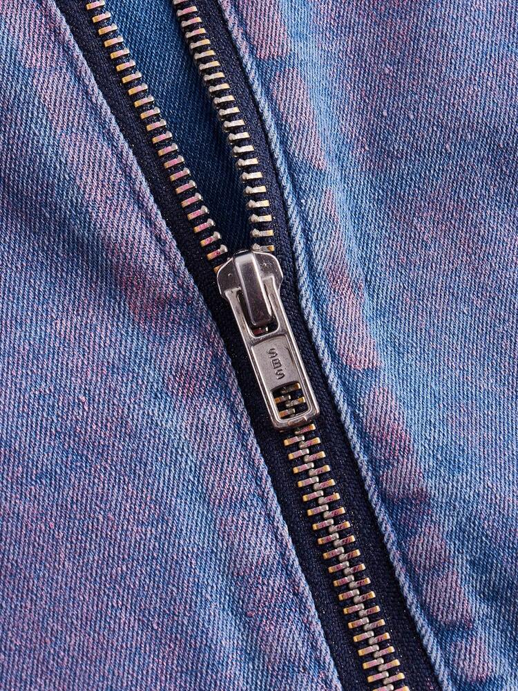 Metallic Sexy And Sweet Bowknot Denim Tank Top
